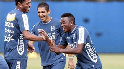 Marvin Chávez vive con alegría los entrenamientos de la Bicolor.