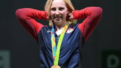 Thrasher ganó el primer oro con 208 puntos, nuevo récord olímpico de una final. FOTO AFP.