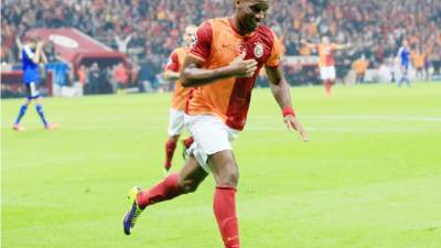 Drogba hizo el tercer gol del Galatasaray ante Copenhagen.
