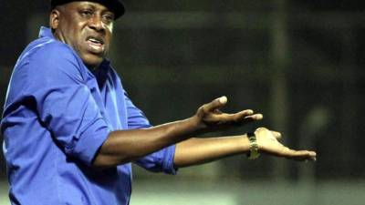 Hernán Medford, durante el partido contra el Olimpia.