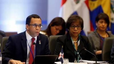 El ministro de Relaciones Exteriores de República Dominicana, Andrés Navarro. EFE
