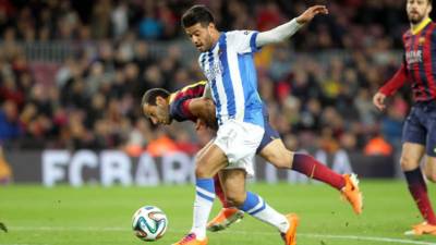 Mexico's Carlos Vela celebrates after scoring the opening goal during the group F match between Mexico and South Korea at the 2018 soccer World Cup in the Rostov Arena in Rostov-on-Don, Russia, Saturday, June 23, 2018. (AP Photo/Eduardo Verdugo)