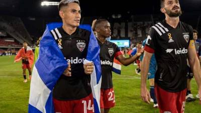 Andy Najar destaca en el DC United y en la selección de Honduras.