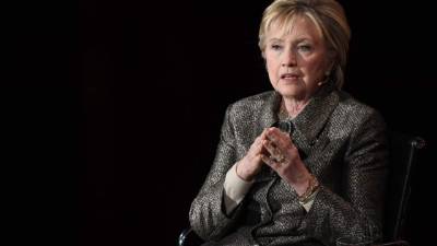 La exaspirante a la presidencia de EUA, Hillary Clinton.