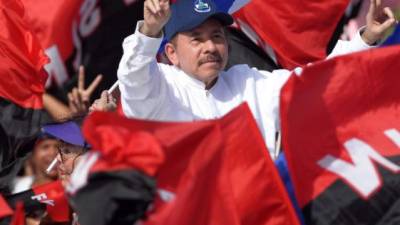 Ortega descartó adelantar los comicios presidenciales en Nicaragua como lo exige EEUU./AFP.