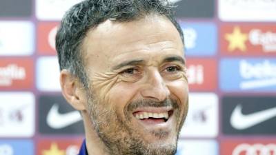 Luis Enrique y el Barcelona marchan en el primer lugar de España.