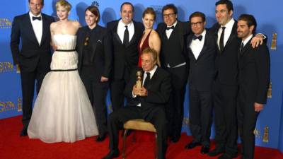 El elenco de American Hustle.