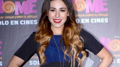 La cantante y actriz Danna Paola