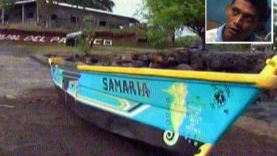 El pescador hondureño Juan Carlos Carvajal relató que la naval de El Salvador los persiguió por más de 20 minutos.