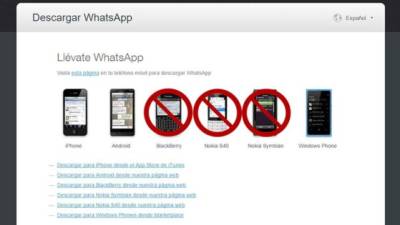 Algunos dispositivos que ya tienen instalado WhatsApp seguirán recibiendo soporte, no así los que nunca lo han hecho.