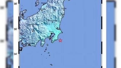 El seísmo alcanzó el nivel 5 bajo en la escala japonesa cerrada de 7 (que describe la agitación de la superficie terrestre) en Chiba. EFE.