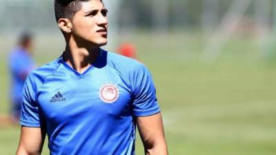 Ala Pulido milita en el Olympiakos de Grecia.