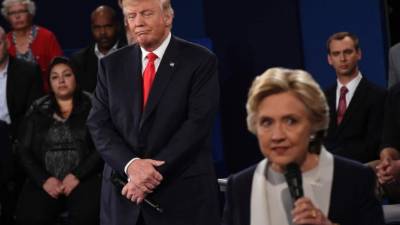 Los candidatos Donald Trump y Hillary Clinton.