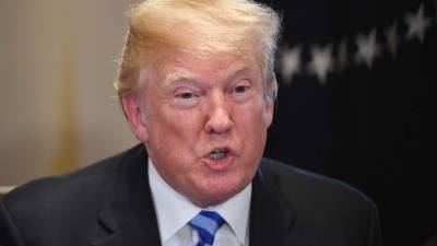 El presidente de EEUU, Donald Trump. AFP