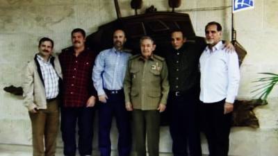 Los ex prisioneros fueron recibidos por el presidente cubano Raúl Castro en La Habana.