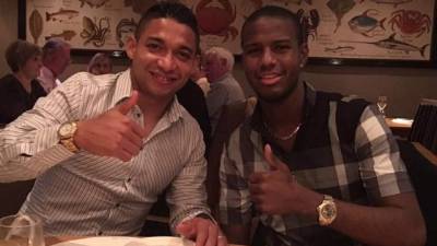 Emilio y JC García fueron mundialistas en Brasil 2014. Foto Juan Carlos García/ Facebook.