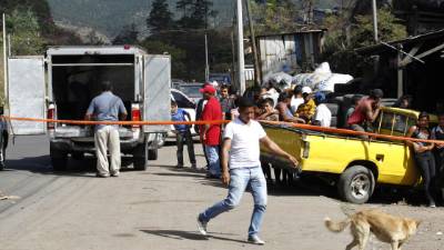 En el desvío a la aldea Guasculile asesinaron a Danilo Cruz Ramírez.