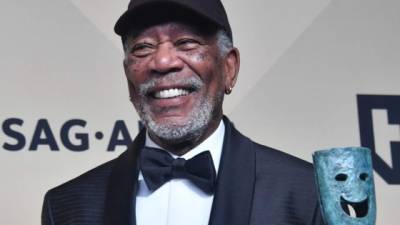 El actor Morgan Freeman se sumó a la larga lista de famosos denunciados por conducta sexual inapropiada. Foto archivo AFP.