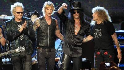 La supuesta reunión de los Guns and Roses fue anunciada por la revista Billboard.