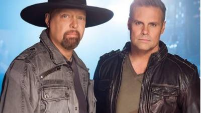 El dúo de country Montgomery Gentry: Eddie Montgomery y Troy Gentry