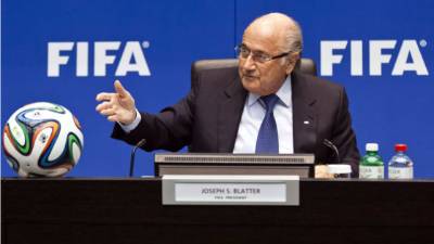 Blatter durante la reunión del Comité Ejecutivo de la FIFA en Zúrich.