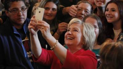 Clinton ha viajado varias veces a Kentucky para conquistar la voluntad electoral. Foto: AFP