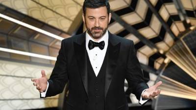 Jimmy Kimmel, presentador de la ceremonia.