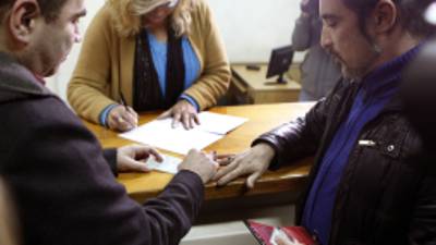 Rodrigo Borda y Sergio Miranda realizaron el trámite de su boda.