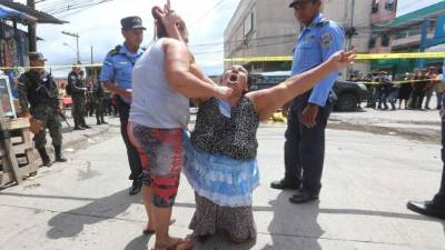 “¡Mi hijo no, mi hijo no!”, gritaba la madre del joven Erick Amador Bonilla