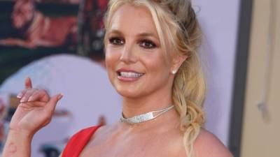 Britney Spears en la premiere de 'Once Upon a Time... in Hollywood' este 22 de julio de 2019. VALERIE MACON / AFP.