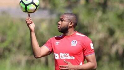 Wilson Palacios entró en la convocatoria para el partido que jugará Olimpia ante UPN.