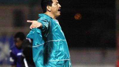 Carlos Martínez, durante el partido contra el Motagua.