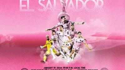 Inter Miami anunció en sus redes sociales y portal web el amistoso que sostendrá ante la selección de El Salvador.