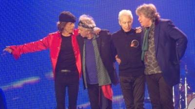 La legendaria banda Rolling Stones.