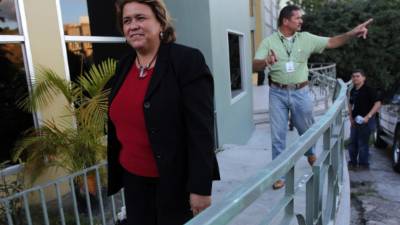 La jueza María Elena Fonseca acudió a audiencia de descargo el pasado viernes.