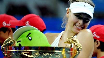 La tenista rusa María Sharapova se llevó el título en Pekín.