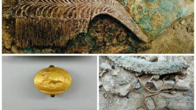 Resultado de las importantes excavaciones en Grecia.