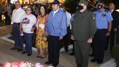 Ortega y Murillo ganaron las elecciones presidenciales del pasado domingo a las que se presentaron sin opositores.