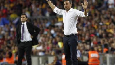 Luis Enrique no dio detalles sobre el futuro de Pedro.