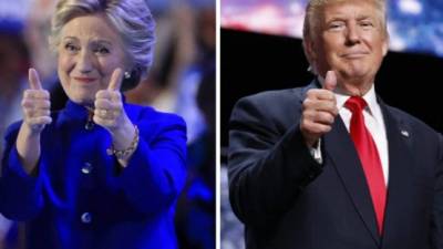 Hillary Clinton, candidata del Partido Demócrata, y Donald Trump, candidato del Partido Republicano, luchan por ganar la presidencia de Estados Unidos.