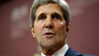 Fotografía tomada el pasado 22 de octubre en la que se registró al secretario de Estado de Estados Unidos, John Kerry.