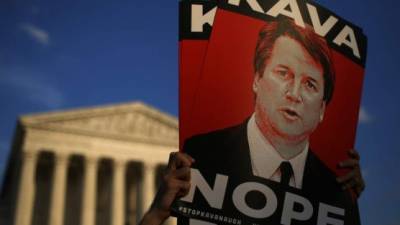 Miles de personas protestaron en Washington D.C. contra la confirmación del juez Kavanaugh./AFP.
