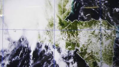 Para el fin de semana se pronostica la formación de un centro de baja presión cerca de las costas de Honduras.