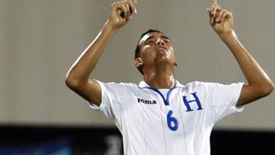 Devron García, celebrando la clasificación a cuartos.
