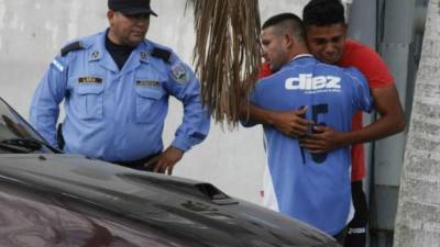 Darwin Arita lució desconsolado.