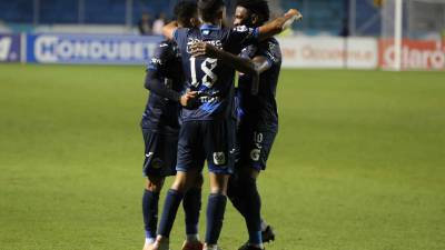 Motaguay Real España disputaron el encuentro en el Estadio Nacional de Tegucigalpa.