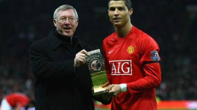 El legendario técnico de los 'Red Devils', Alex Ferguson, fue uno de los mentores de Cristiano Ronaldo en el inicio de su carrera.