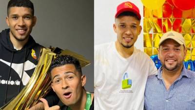 Getsel Montes fue campeón con el Herediano y en su pueblo lo recibieron a lo grande.