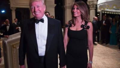 El mandatario estadounidense ha pasado tres fines de semana en su exclusivo resort en la Florida. AFP.