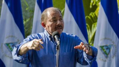 Foto de archivo del presidente de Nicaragua, Daniel Ortega. EFE/Archivo